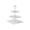 White, variant on 3-Tier Square Dessert Stand European Style Fruit Tray – White or Pink Plastic Cake Stand Snack Nut Candy Dishes Coffee Table Display 13.4 x 9.8 in