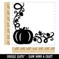thumbnail image 2 of Pumpkin Fall Corner Harvest Halloween Thanksgiving Square Rubber Stamp Stamping Scrapbooking Crafting - Medium 1.75in, 2 of 7