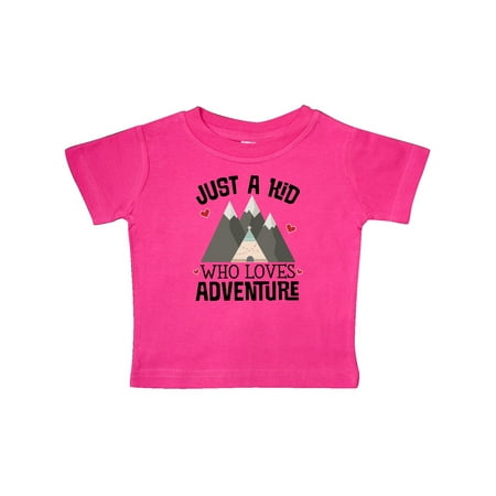 

Inktastic Just A Kid Who Loves Adventure Gift Baby Boy or Baby Girl T-Shirt