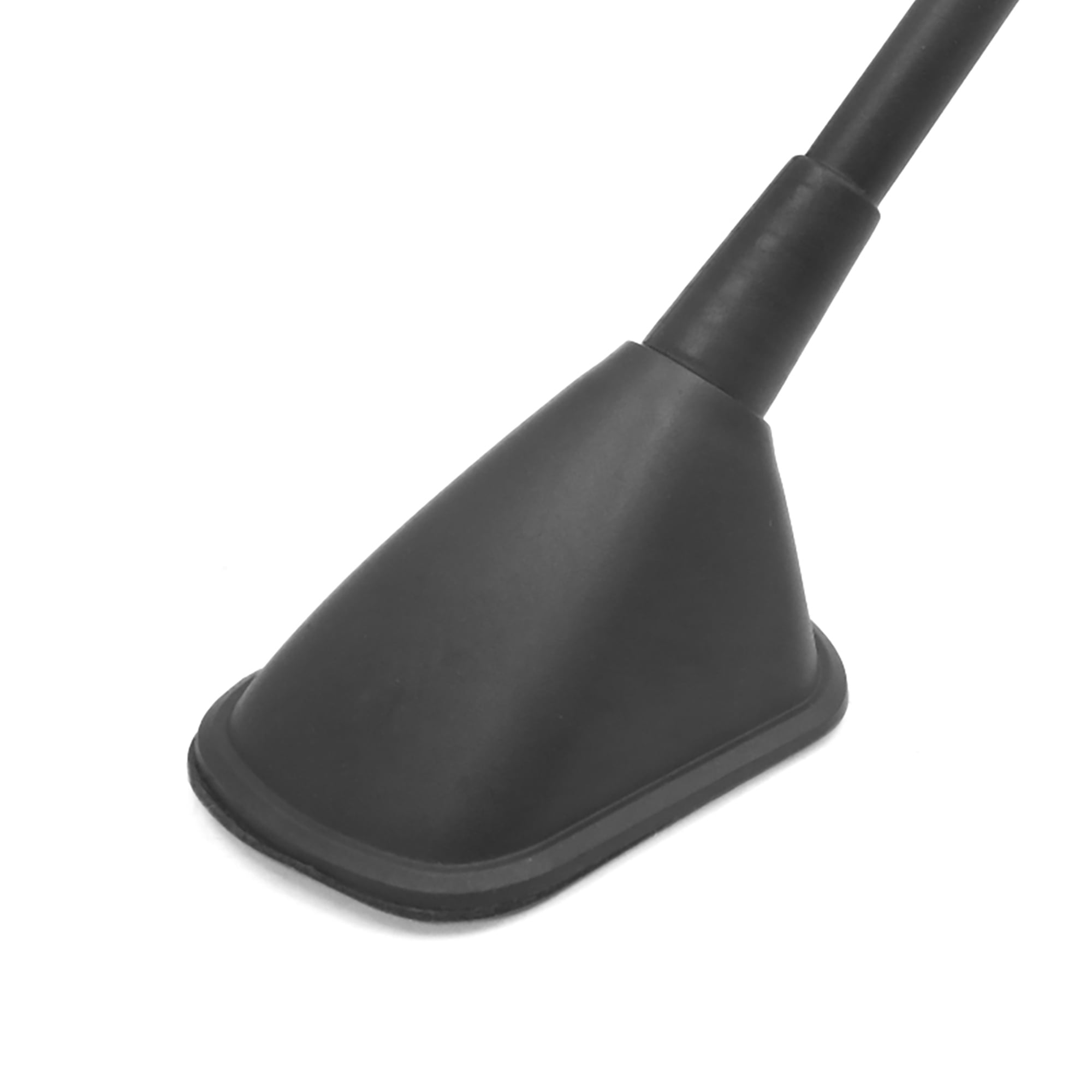 Unique Bargains Black Adhesive Base Car Auto Exterior Decorative Antenna Aerial 3.7"