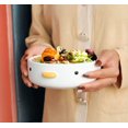 thumbnail image 4 of Funny Cute Chick Salad Bowls, Handmade Glaze Duck Safety Ceramics 400ml Soup Bowls, 4.3" Rice Bowl, Home Family, Friend., 4 of 5