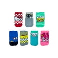 thumbnail image 2 of Hello Kitty & Friends Women's No-Show Socks, 7 Days of Socks Giftable House Box, 7-Pack, Size 4-10, 2 of 6