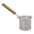 thumbnail image 2 of Cesta para papas fritas, colador de malla, cesta para freír, malla fina con mango de madera Estilo B, 2 of 9