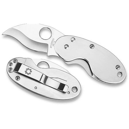 Spyderco Cricket Stainless Steel Plain Edge Knife