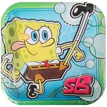 SpongeBob SquarePants 'Bubbles' Small Paper Plates (8ct)