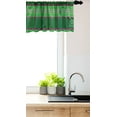 thumbnail image 3 of Ambesonne Abstract Window Valance, Diagonal Tartan Inspired, 54" X 12", Green Dark Magenta, 3 of 3