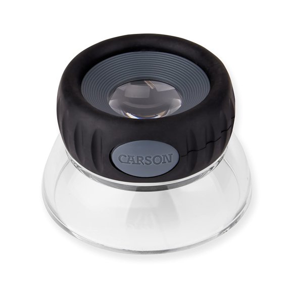 Lupa Carson LumiLoupe Plus 10.5x con Soporte Enfocable