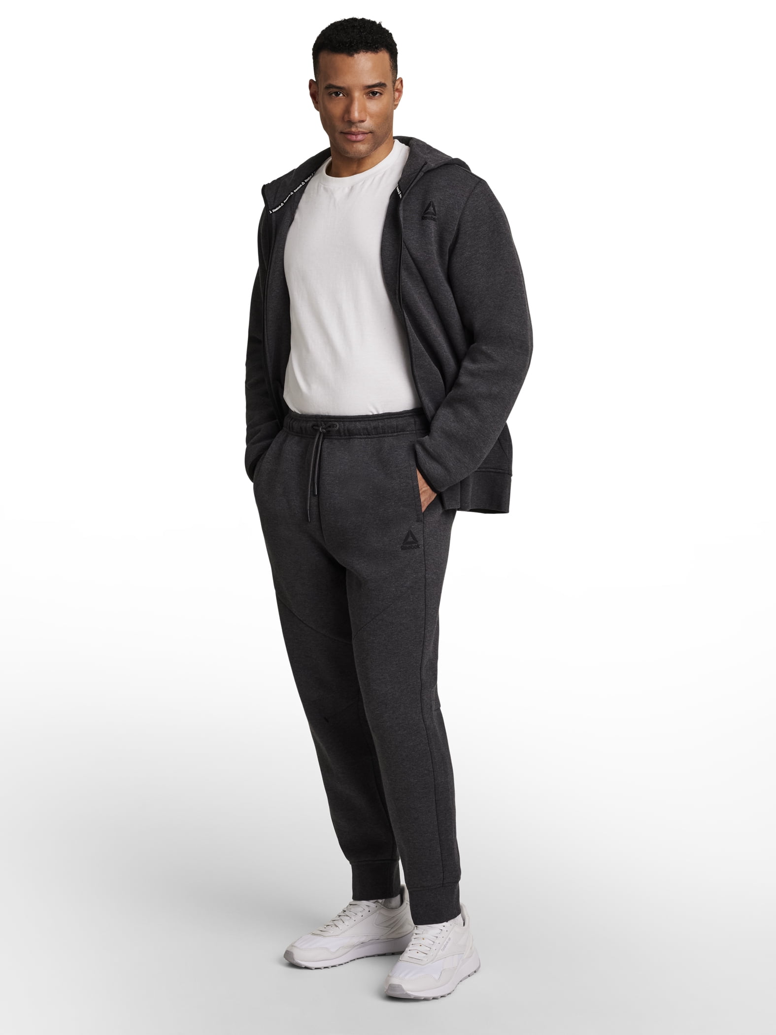 Reebok Men's and Big Men's Momentum Fleece Jogger, Size XS-5XL
