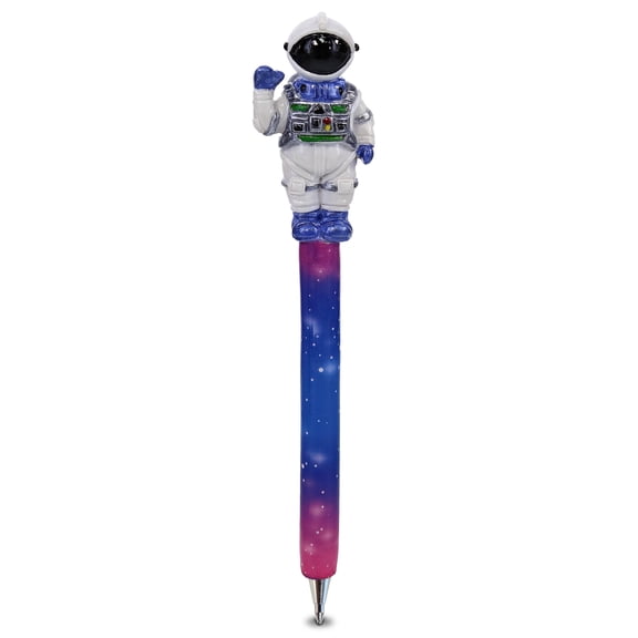 Planet Pens Astronaut Writing Pen – Space Astronaut Pen, Unique Office Desk Accessories and Writing Ballpoint Pen, Cute Novelty Pens for Kids, Adults, Astronaut Toy Pen Gift for School and Office