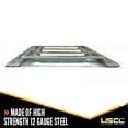 thumbnail image 3 of US Cargo Control Horizontal E Track, 5 Foot Length Cargo E Track, Galvanized Finish, 12 Gauge Steel, Easily Secure Cargo In An Enclosed Van Trailer, 5 Pack, 3 of 5