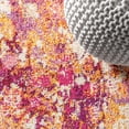 thumbnail image 3 of JONATHAN Y CONTEMPORARY POP 2 x 8 Runner Rug, Modern Abstract - Pink/Orange, CTP108C-28, 3 of 9