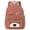Brown, variant on Weebloom School Backpack For Kids Boys Girls Corduroy Cartoon Backpack Cute Animal Bookbag Elementary Middle School Beige