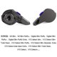 thumbnail image 5 of EchoBliss Tapa De Extremo De Rodillo Suave Delgado De Repuesto Para V8 Slim V10 Slim Aspiradora, 5 of 6