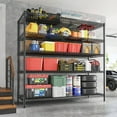 thumbnail image 6 of REIBII 55"W Wire Shelving 5 Tier Adjustable Metal Storage Shelves for Garage Pantry Kitchen, 17.7"D x 70.9"H,3200LBS, 6 of 8
