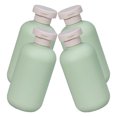 thumbnail image 2 of 4 botellas de champú y acondicionador, dispensador de jabón, para baño, viajes, vacías, 200 ml, 2 of 6
