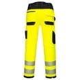 thumbnail image 3 of Portwest PW340 Hi-Vis Workwear Safety Pants Yellow/Black, 28, 3 of 4