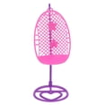 thumbnail image 3 of Silla de Cesta Colgante Desmontable en Miniatura de Plástico con Asiento de Columpio de Muñeca Sunnimix Silla de colgar en miniatura, 3 of 8