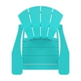 thumbnail image 1 of Crystal Harbor Collection Essential Resin Patio Adirondack Chair, 1 of 4