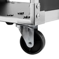 thumbnail image 5 of 19 inch 16U Server Rack Open Frame Rolling Network Data Rack with Casters 4 Post, 5 of 12