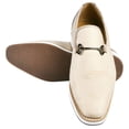thumbnail image 4 of LIBERTYZENO Mens Classic Formal Shoes Slip On Loafers, Beige 9.5, 4 of 9