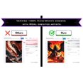 thumbnail image 2 of Tapete de juego Realm Guard Melting Black Lotus 36 x 61 cm, grueso, 2 of 5