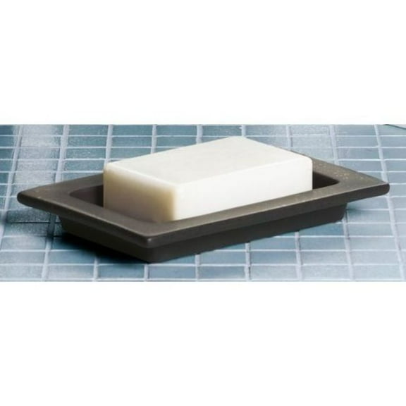 Nameeks 6651 Gedy Minnesota Collection Free Standing Soap Dish - Moka