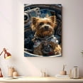 thumbnail image 4 of Yorkshire Terrier Dog Wall Decor - Space Wall Decor - Space Wall Art - Funny Dog Wall Art Poster - Cute Dog Home Decor - Dog Themed Gifts, 4 of 6