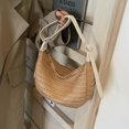 thumbnail image 1 of GEEK - Nuevos bolsos y carteras de paja para playa, bolso de mano tejido, bolso bandolera para mujer, bolso de viaje para compras, 1 of 5