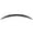 Carbon Fiber Print, variant on Ikon Motorsports Trunk Spoiler Compatible With 2021-2024 Tesla Model S Matte Black ABS IK Style Rear Wing Tail Lip Deck Lid Bodykit