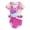 Red-f, variant on MuXiKeJi Clothes Girls Swimsuit Cut Out One Piece Bathing Suit Adjustable Straps Swimwear with Cover Up Skirt Size 9-16
