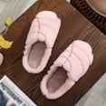 thumbnail image 5 of CHICVOMEY Womens Soft Cozy Slippers Mexican Concha Bread Warm Plush Slippers for Women with Memory Foam Insoles Warm Cozy House Shoes for Indoor Outdoor Home Use, 5 of 6