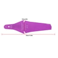 thumbnail image 4 of Soidarity Guardabarros trasero de plástico para bicicleta de montaña y carretera, accesorios de piezas extraíbles, 1 unidad Ciclismo Violeta Soidarity OD000762-09, 4 of 6
