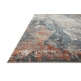 thumbnail image 4 of Loloi Maeve Collection MAE-01 Silver / Apricot, Abstract Area Rug 5'-3" x 7'-8", 4 of 5