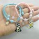 thumbnail image 2 of Yungqi-pulsera de gato con dibujos de animales para niñas y mujeres, regalo de amistad, colgante de flor esmaltada, correa, pulseras de cuerda, joyería, 2 of 5