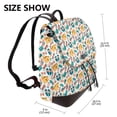 thumbnail image 2 of Disketp Travel Elements Mochila de Cuero para Mujer, Bolso de Espalda Antirrobo con Estilo para Viaje, Trabajo y Uso Diario, 2 of 4