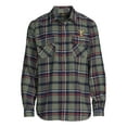 thumbnail image 3 of Yellowstone Men's & Big Men's Embroidered Flannel Shirt, Sizes S-3XL, 3 of 5