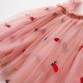 thumbnail image 5 of Toddler Baby Girls Suspender Beetle Embroidered Tutu Princess Dress Fluffy Mesh Sundress, 5 of 8