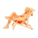 thumbnail image 4 of Figuras De 2x1/64, Muñeco De Personaje Sin Pintar Para Accesorios De Paisaje DIY, Decoración, Hombre Reclinable, 4 of 8