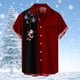 thumbnail image 2 of Playeras De Hombre Camiseta Informal De Verano De Manga Corta Con Cuello Redondo Y Estampado De Letras Y Caras Para Hombre, 2 of 4