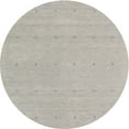 thumbnail image 1 of Ahgly Company Machine Washable Indoor Round Contemporary Sage Green Area Rugs, 7' Round, 1 of 7