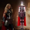 thumbnail image 2 of Disfraz de superhéroe Lady Thor para cosplay, traje de Jane Foster, traje de armadura para mujer para fiesta de carnaval de Halloween, tamaño personalizado, 2 of 5