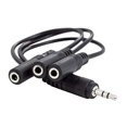 thumbnail image 2 of ANCABLE 3.5 mm 1/8 TRS 1 macho a 3 femenino 3 vías Splitter Audio cable, 2 of 2