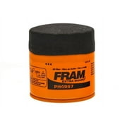 FRAM Extra Guard Oil Filter, PH4967, 10K Miles, Replacement Oil Filter Fits Select Vehicles