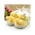 thumbnail image 4 of Ochine Newborn Baby Boy Girl Cute Plus Cashmere Bownot Slippers Warm Cotton Wool Shoes, 4 of 6