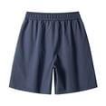 thumbnail image 3 of sususu Mens Basketball Shorts with Pockets Lightweight Loose Fit Athletic Shorts Mesh Gym Shorts for Men Navy L, 3 of 5