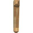 thumbnail image 2 of Ekena Millwork 6"W x 24"D x 36"H Traditional Craftsman Rough Sawn Bracket, Western Red Cedar, 2 of 13