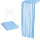 thumbnail image 1 of Camino de mesa de Gasa Unique Bargains 28 x 120 Pulgadas Cielo Azul Rústico, 1 of 6