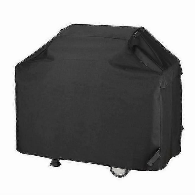 Barbecue Cover, Outdoor BBQ Cover, Waterproof Plancha Cover, Anti-Dust (145*61*117cm Black) S2024123