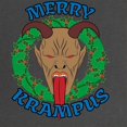thumbnail image 2 of CafePress - Merry Krampus - Maternity Dark T-Shirt, 2 of 3