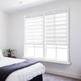 thumbnail image 2 of Hometrends Cordless Zebra Light Filtering Roller Shade, 2 of 5